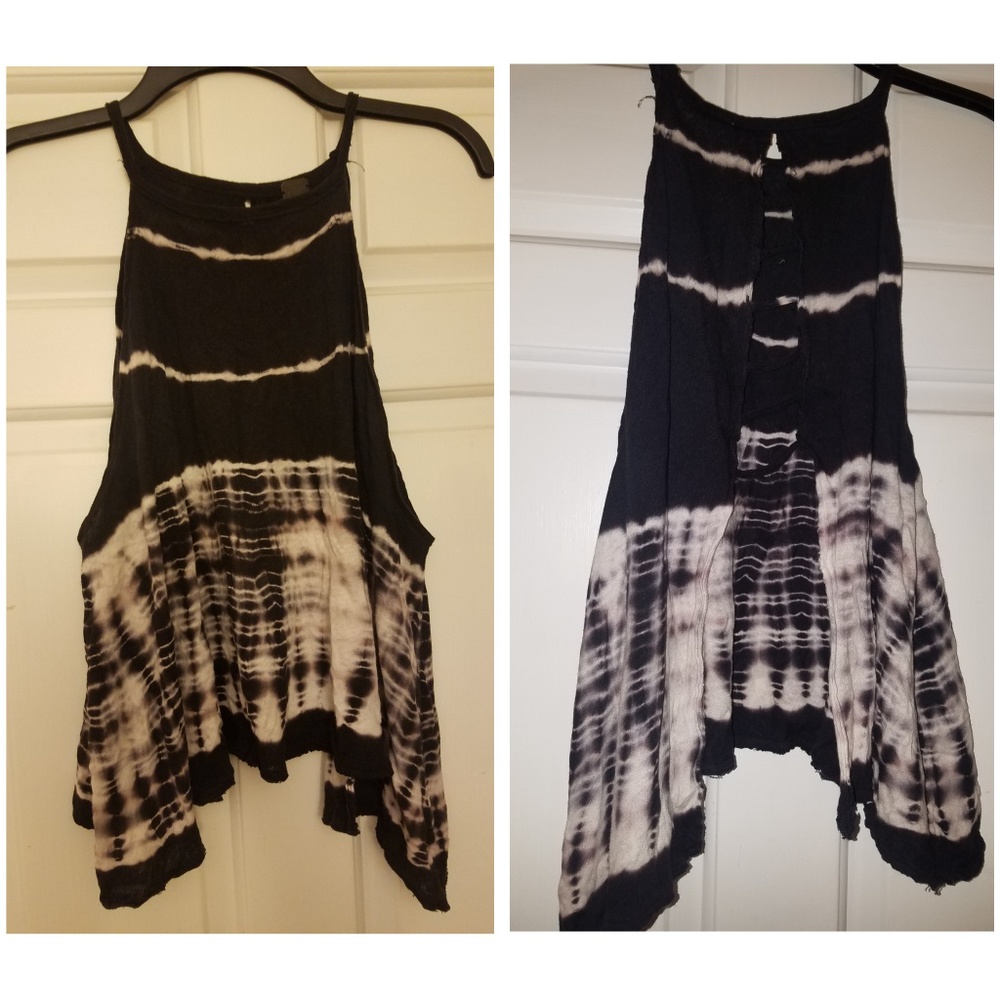 Tie Dye Tank Open back